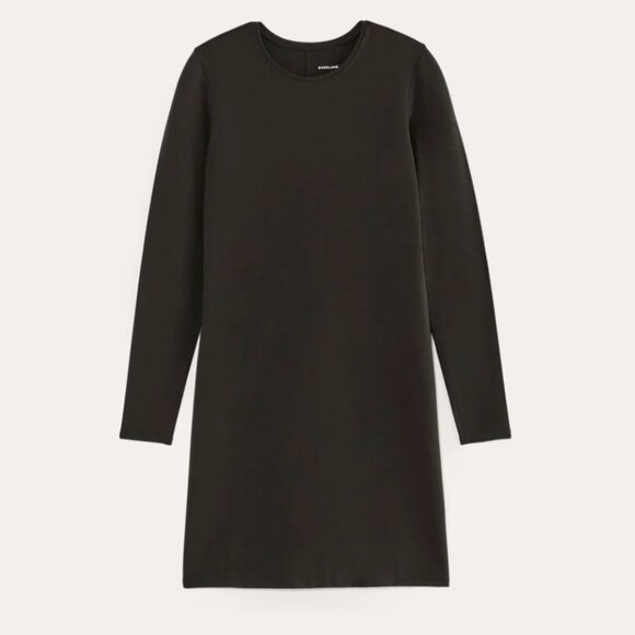 NWT Everlane's The Form Mini Dress in Black (Small) - Picture 2 of 7